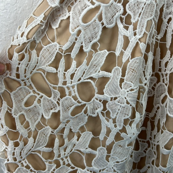 New nwt Romeo & Juliet Couture Canvas Lace Overlay Dress XS - Picture 9 of 12